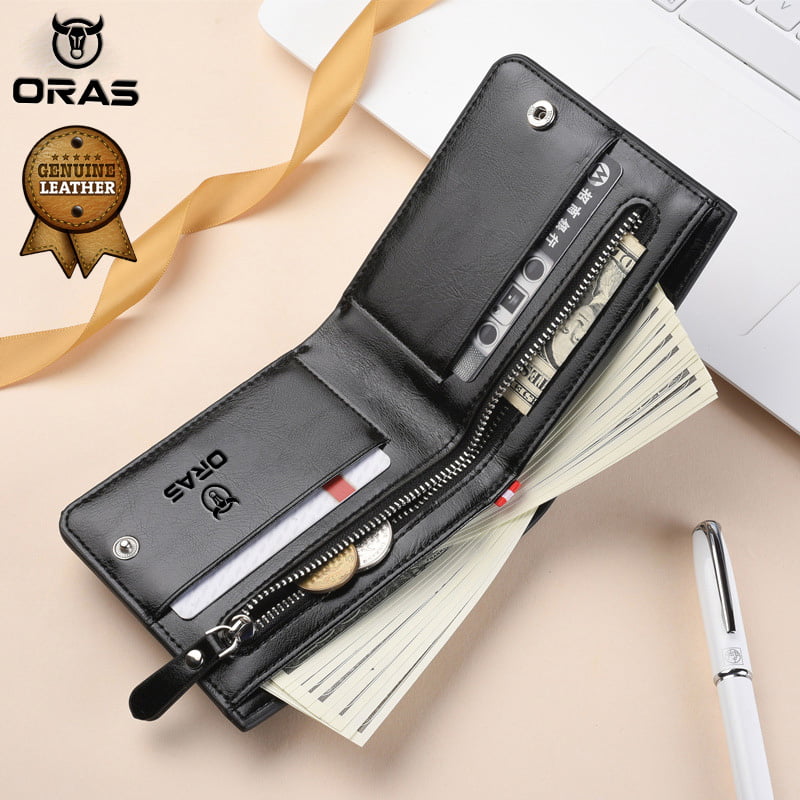ORAS Genuine Leather Bifold Wallet
